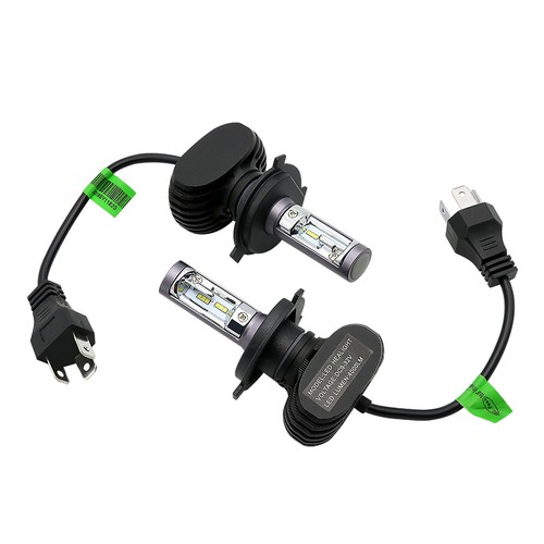 2x H4 LED Headlight Light Bulbs CSP Chips Hi/Lo Beam Replace Halogen 50W 8000LM - Picture 6 of 11