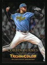 2023 Topps Chrome #TT-12 Corbin Burnes Topps in Technicolor