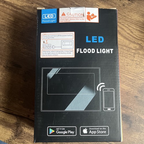 LED Flood Lights RGB Colour Changing 300W Equivalent Outdoor, 30W Bluetooth (N) - Picture 9 of 10