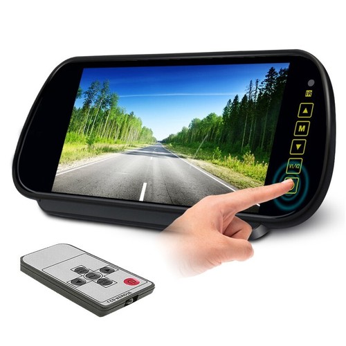 7" Monitor Tailgate Handle Backup Camera HD For Chevrolet Silverado/GMC Sierra - Picture 15 of 24