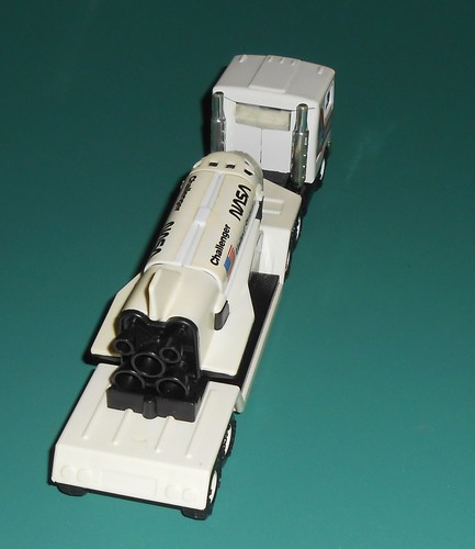 Vtg 1980s Buddy L NASA Vehicle Challenger Space Shuttle With Astronaut Matchbox - Picture 6 of 9