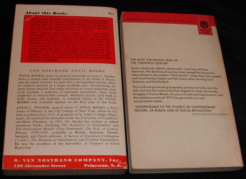 Lenin,David Shub,Sidney Hook,lot of 2 vintage paperbacks on World Communism - Picture 2 of 3