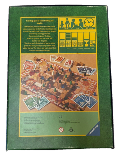 Torres Board Game by Kramer & Kiesling Ravensburger 2001 Edition 100% Complete - Picture 6 of 6