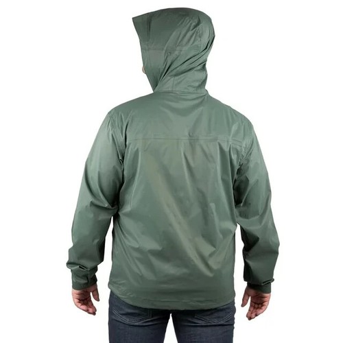 Rainier Waterproof Breathable Essential Rain Jacket in Hunter - 2XL - Picture 3 of 4