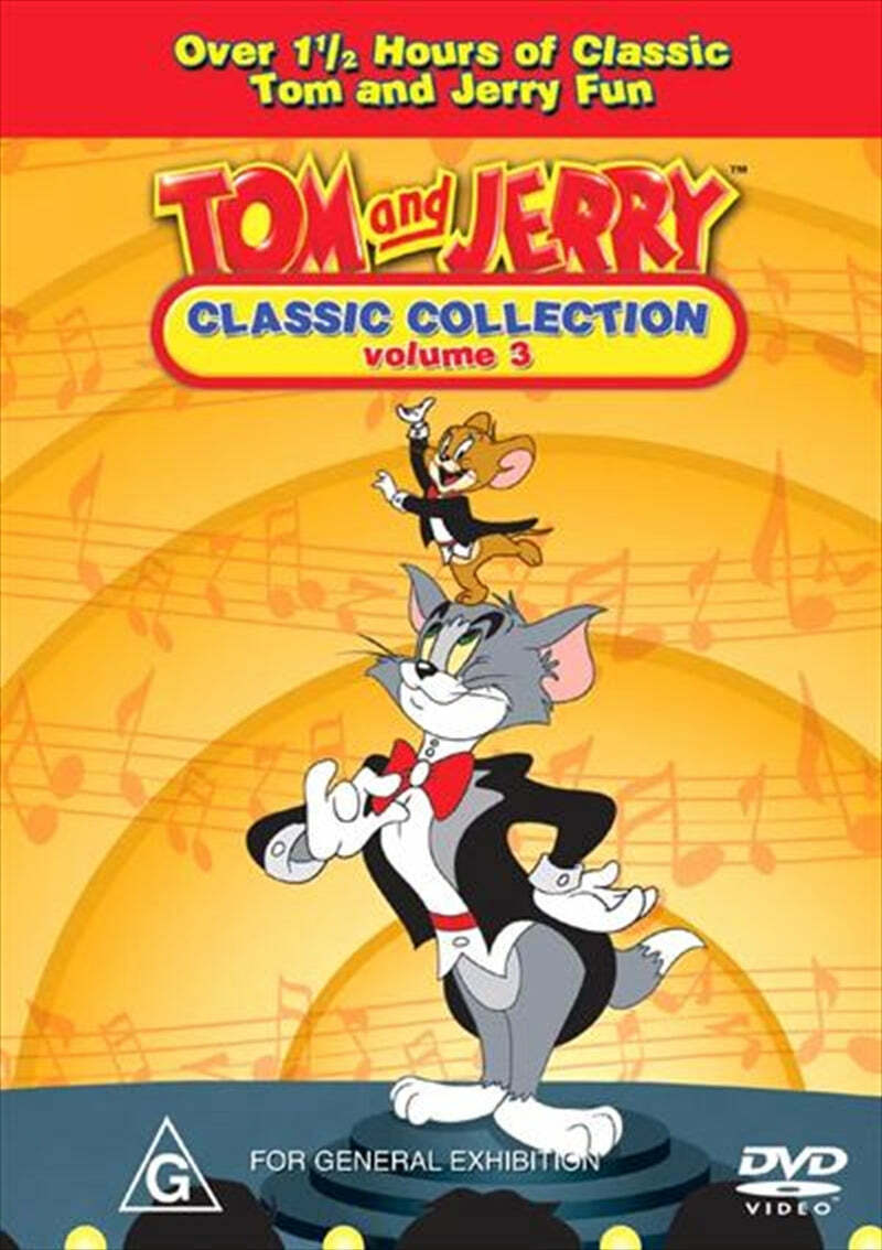 Tom And Jerry Classic Collection - Vol 3 DVD 9325336018552 | eBay