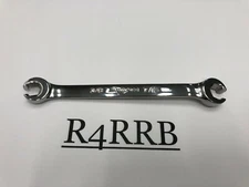 Snap-On Tools USA NEW 3/8"  7/16" SAE Double Flare Nut 6pt Line Wrench RXFS1214B