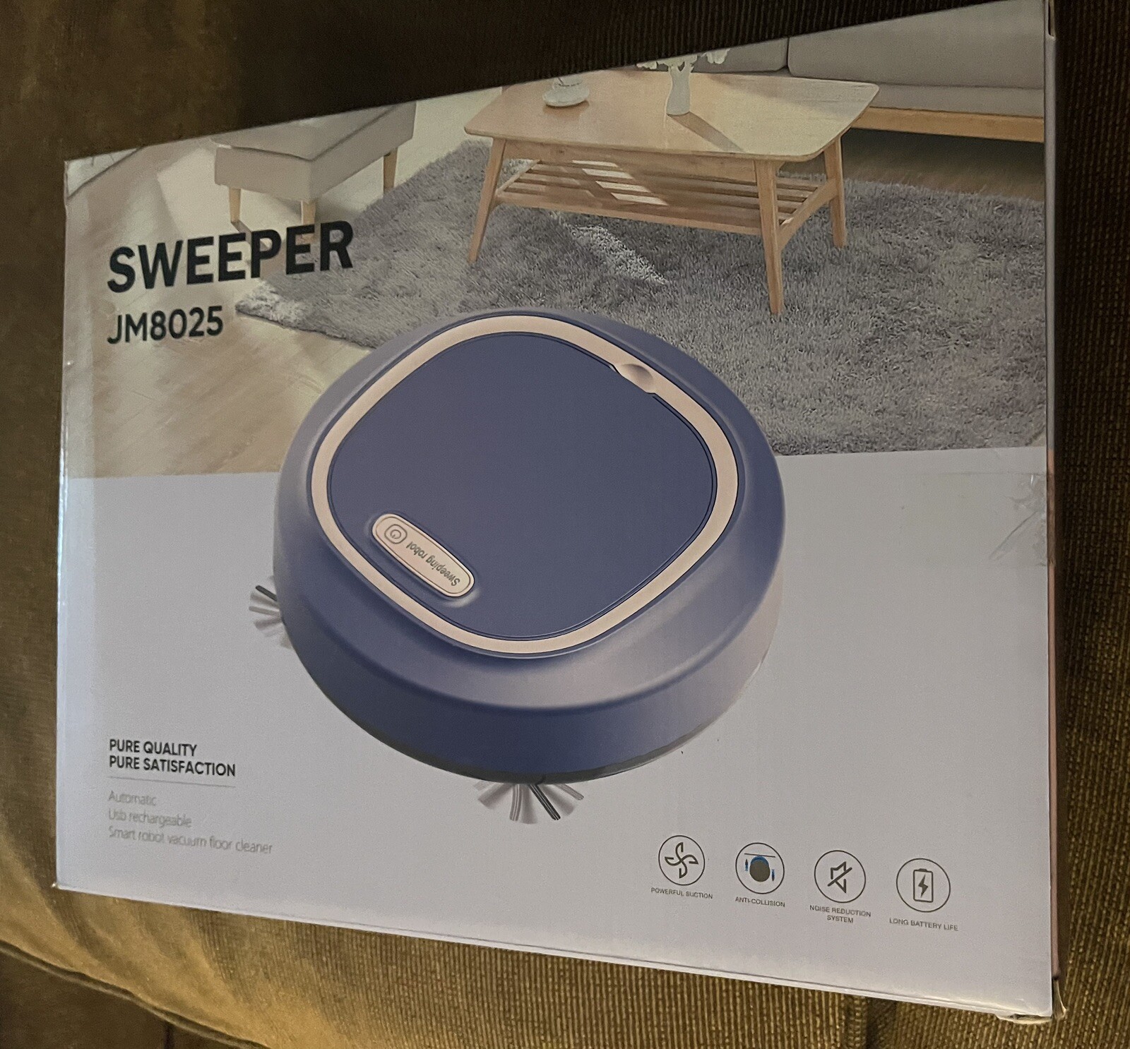 New Robotic SmartCleaner Sweeper JM8025 Sweepers Robot, USB