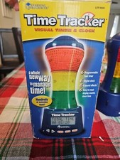 Time Tracker Visual Timer & Clock Learning Resources Lights & Sound Programmable
