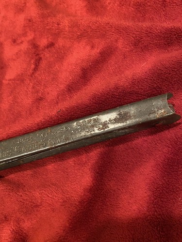 Pinzas publicitarias de aluminio vintage, los mejores deseos de la tienda en efectivo Atkins (IA). - Imagen 3 de 5