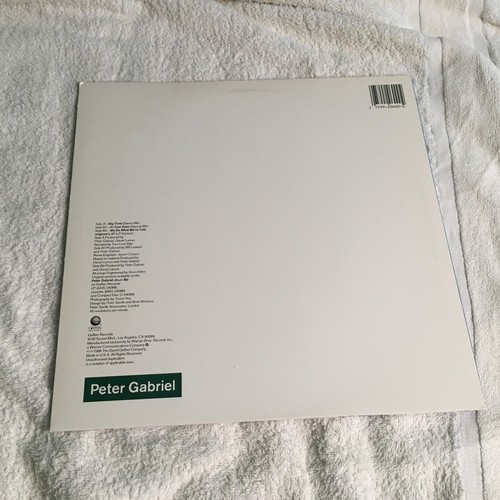 Peter Gabriel Big Time Maxi Single 1986 Special Mix Geffen 9 20600-0 A - Picture 2 of 4