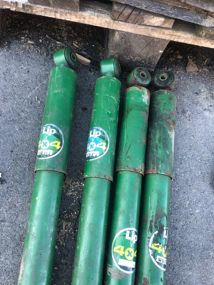Lot14 RANGE ROVER P38 Set Of 4 Suspension SHOCKS Green Lip 4x4 Gas - image 3 of 3