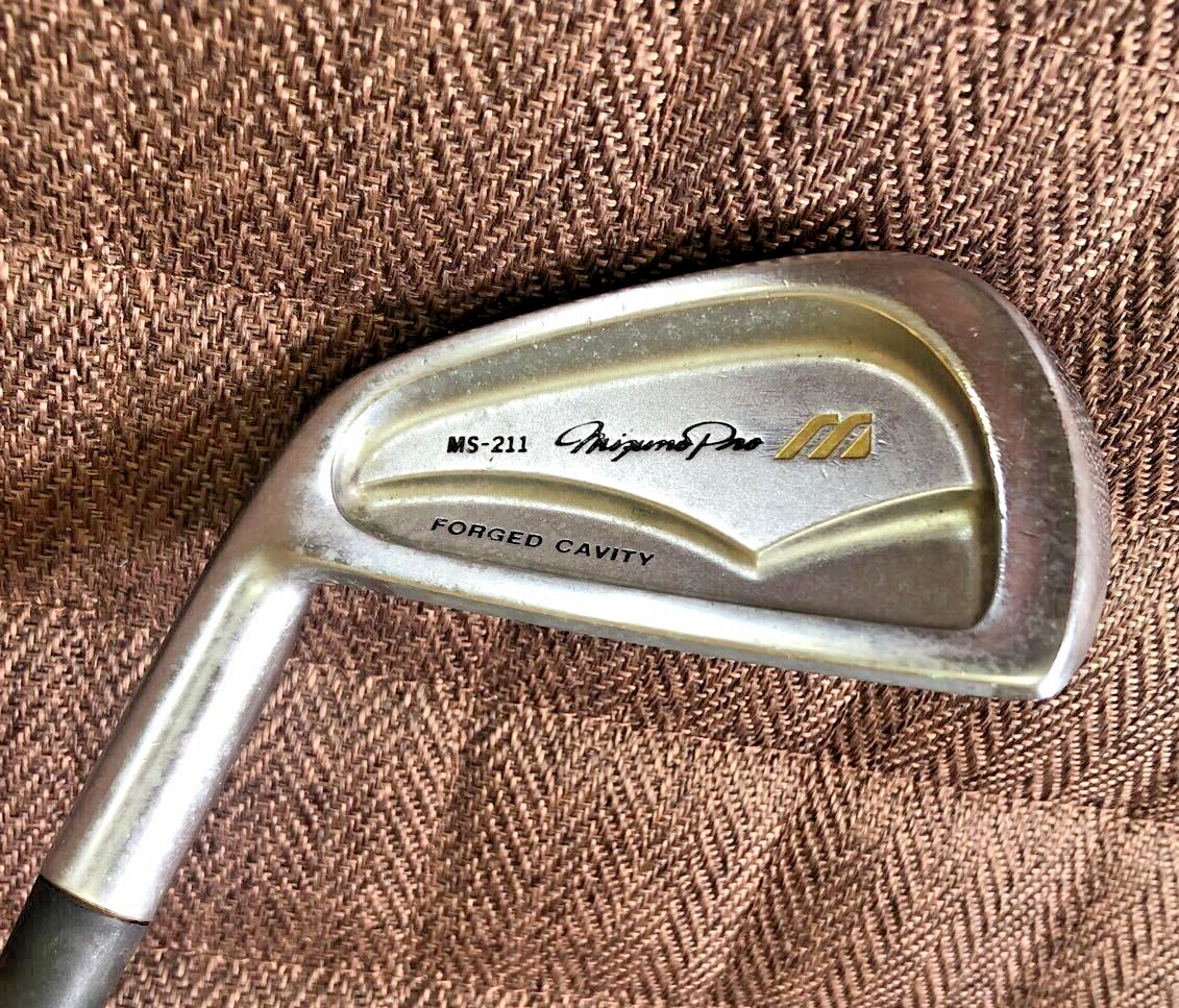 Mizuno Pro MS-211 Forged Cavity 8 Iron Stiff Steel Shaft Wilson Grip Mizuno Pro MS-211 Forged Cavity 8 Iron Stiff Steel Shaft Wilson Grip