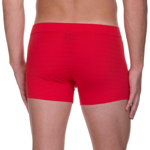 bruno banani short herren unterhose CHECK LINE 2.0 rot Gr. XL/7 - Bild 3 von 5