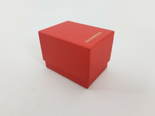 Tazza tazza caffè espresso Starbucks 2014 Holiday Red Taster Shot vetro 3 oz - NUOVO - Foto 9 di 10