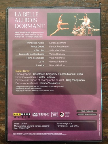 DIE SCHÖNSTEN BALLETTE ... DVD NR. 7 ... La Belle Au Bois Dormant - Bild 2 von 3