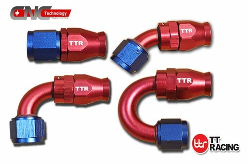 PTFE Fitting Hose End Adapter Push On Lock Hose Teflon Oil Fuel Hose Line -PL - Picture 2 of 19