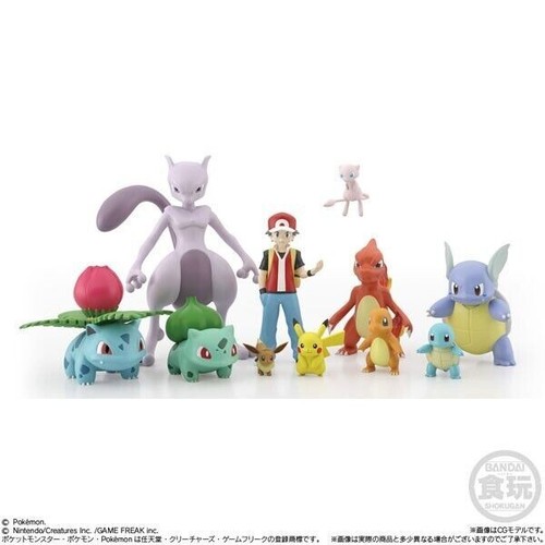 BANDAI Pokemon Kanto Region 1 set Scale World Japan Figure / NEW - Picture 2 of 4