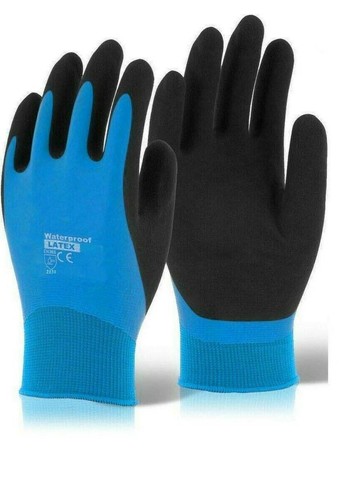 Wärmedämmt Wasserdicht Winter Arbeitshandschuhe Volllatexbeschichtet Kaltsicherheit - Bild 3 von 3