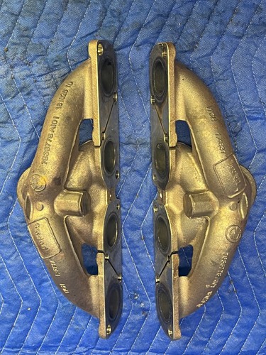 🚘 2011-2016 BMW 550i f10 rwd n63 4.4l turbo exhaust manifold left right 72k - Picture 2 of 16