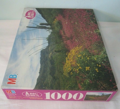 Vintage Sealed Big Ben 1000pc Organ Pipe National Monument Jigsaw Puzzle 4962-11 - Picture 3 of 9