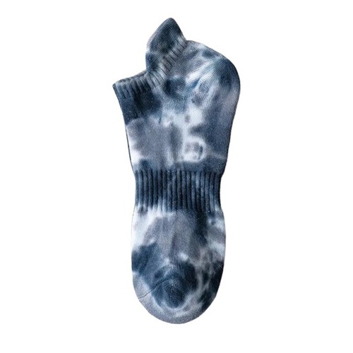 Tie Dye 5 Pairs Cotton Ankle Socks Breathable UK 6-10 - Picture 3 of 8