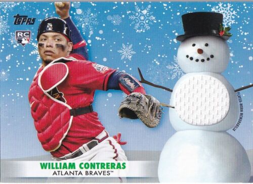 2021 Topps Holiday - Relic #WRC-WCO William Contreras (RC)