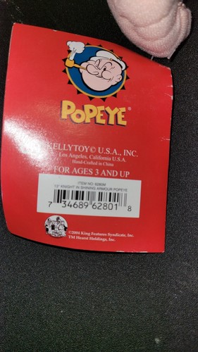 Peluche Kelly Toy Vintage Popeye 2004  - Imagen 5 de 6