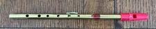 Flageolet Generation Tin Penny Whistle Flute  "D"  Brass