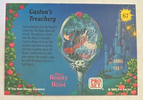 1992 Pro Set Disney Beauty and the Beast Cards - Inserts - You Pick - Picture 137 of 211