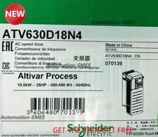 SCHNEIDER ATV630D18N4 Inverter New In Box One Year Warranty