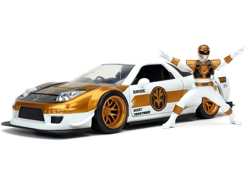 32795) 2002 Honda NSX WINDOSW BOX W/WHITE RANGER . Scale 1:24 - Picture 5 of 6