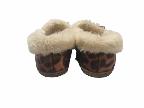 J. Crew Women's Size 8 Leopard Calf Hair Moccasin Slippers - Picture 3 of 7