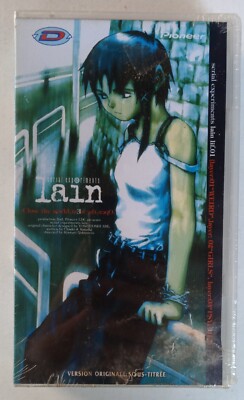 VHS Lain Serial Experiments Volume 1 NEUF Sous Blister 1999 Dynamic Visions
