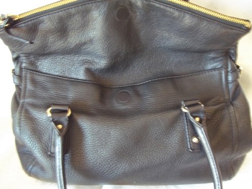 KATE SPADE Negro Plegable Top Bolso de Hombro Bolso Cartera - Imagen 3 de 10