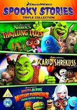 DREAMWORKS SPOOKY STORIES TRIPLE COLLECTION DVD Raman Hui Mike Myers New UK R2