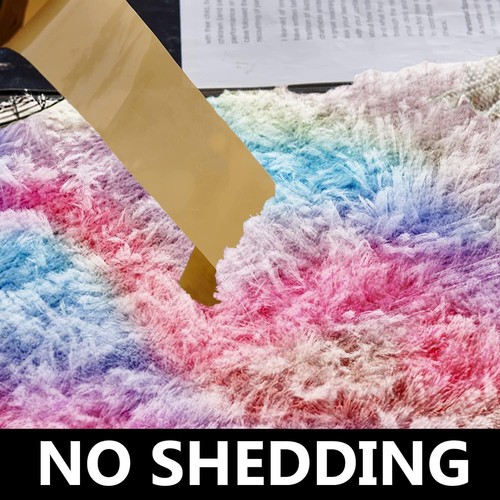 Anti Slip Shaggy Rugs Fluffy Floor Carpets Mat for Bedroom Non Slip Indoor Mats - Picture 43 of 50