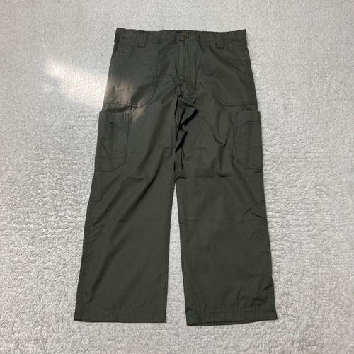 Carhartt Scrub Pants Mens Medium Green Ripstop Cargo Utility Stretch Workwear