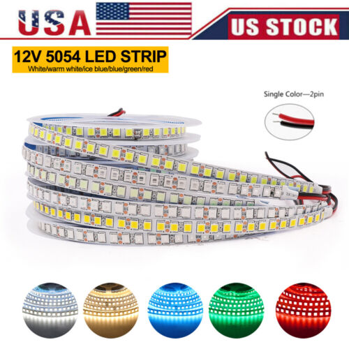 5m 12V LED Strip Lights 5054 120LEDs/m Flexible Tape Kitchen Under Cabinet Light - Picture 2 of 29