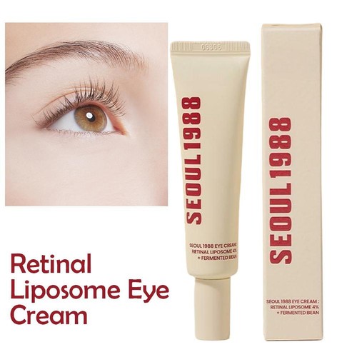1-3X K-SECRET SEOUL 1988Eye Cream : RetinalLiposome 4% +Fermented Bean 30ml - Picture 8 of 15