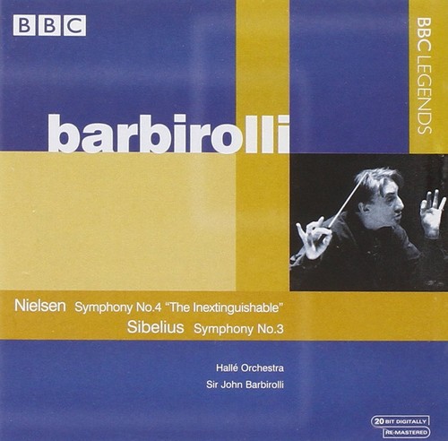 Symphony No. 4/Symphony No. 3 (Barbirolli, Halle Orchestra) - CD - Very Good - Picture 1 of 1