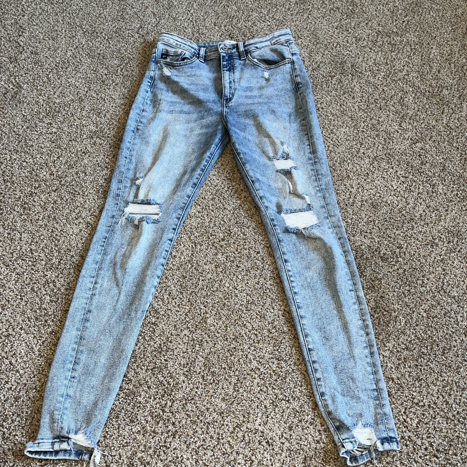 KanCan Estillo Distressed High Rise Distressed Jeans Size 11/29 (29x30) Womens