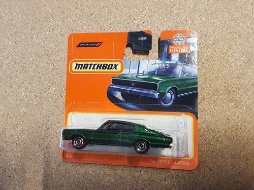 Matchbox: 1966 Dodge Charger grün OVP - Bild 1 von 2