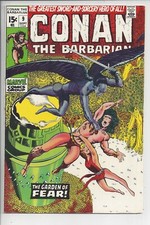 Conan #9 VF (8.0) 1971 - Amazing Barry Smith Cover & Art