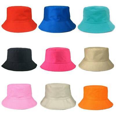 Summer Fishing Fisher Beach Festival Sun Cap Hot 100/% Cotton Adults Bucket Hat