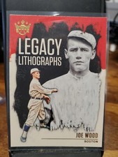 2021 Diamond Kings Legacy Lithographs Joe Wood Boston Red Sox #LL-16