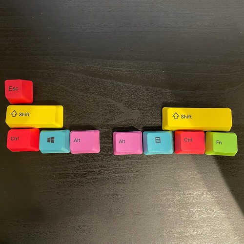 10pcs Mechanical Keyboard CMYK Keycap for Cherry/Kailh/Gateron Game Key Cap DE - Bild 7 von 18