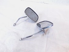 Harley Dyna Sportster Softail FXR & Sportster Front Chrome Rear View Mirrors