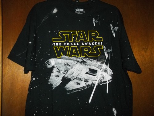Star Wars Force Awakens Millenium Falke T-Shirt Neu mit Etikett Small - Bild 2 von 2