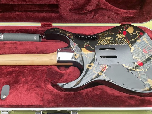 Ibanez JEM77-FP2 Steve Vai Signature-Black Floral Pattern 2 MINT CONDITION - Picture 11 of 13