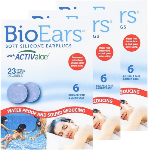 BioEars Soft Silicone Earplugs with ACTIValoe. Premium silicone. Protection fro - Picture 1 of 3